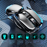 Wireless Ergonomics Metal Mouse