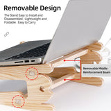 Universal Wood Laptop Stand